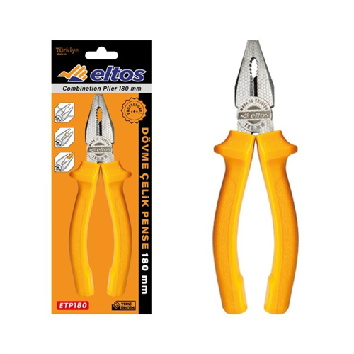 ELTOS DÖVME ÇELİK PENSE 180 MM (VAKUMLU)